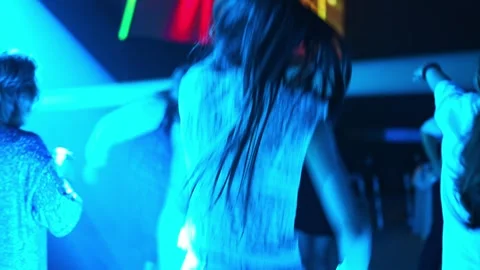 The image is out of focus. dancing dance... | Stock Video | Pond5