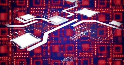 Image of padlock and data processing over network of connections Stock Photos