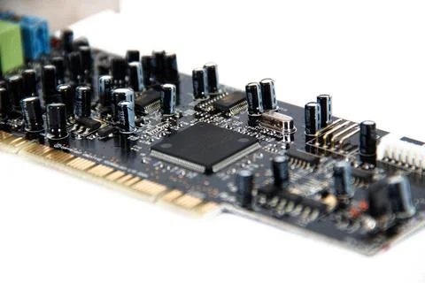 The image of a payment of the computer, isolated, on a white background 库存照片