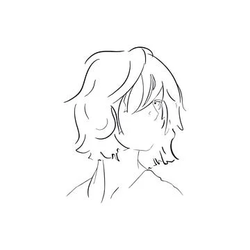 Image of a person Stock Illustration