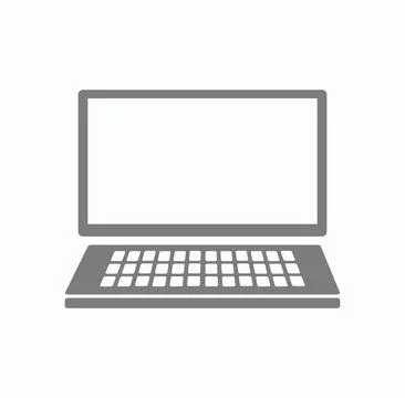 Image of a personal computer Stock Illustration