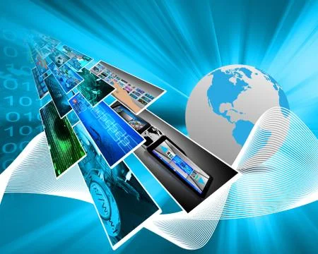 Image perspective Stock Illustration