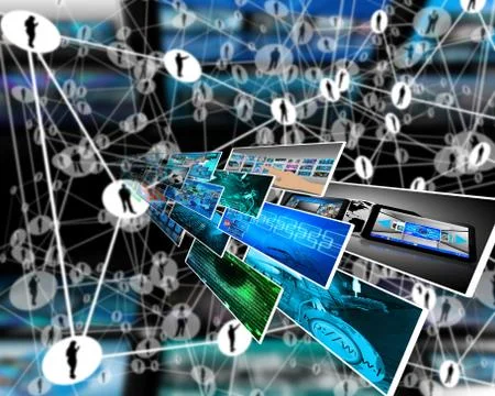 Image perspective Stock Illustration