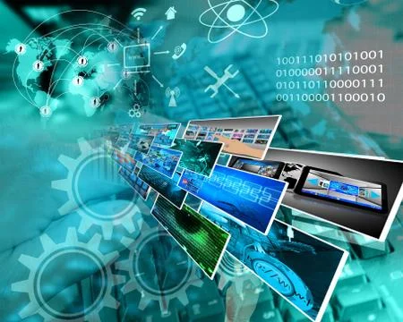 Image perspective Stock Illustration