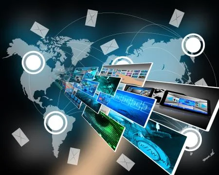 Image perspective 库存插图