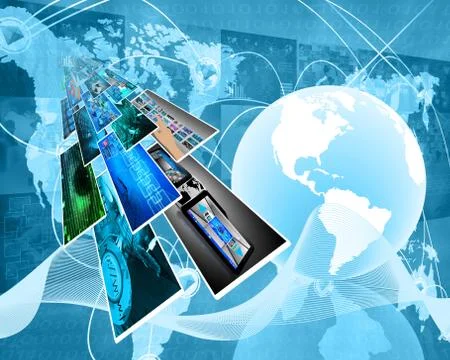 Image perspective Illustrazione stock