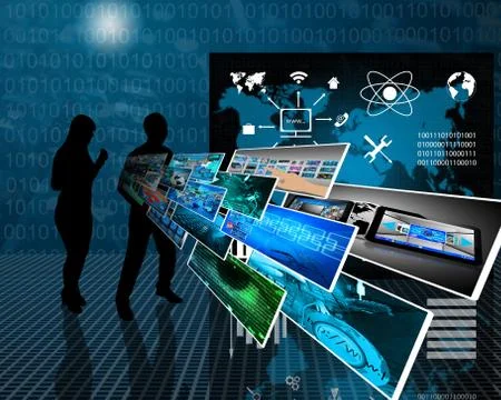 Image perspective Stock Illustration