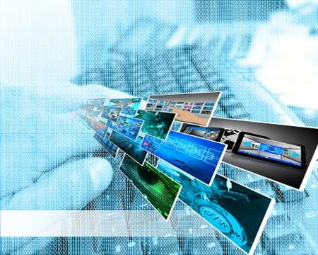 Image perspective Stock Illustration