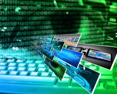 Image perspective Stock Illustration