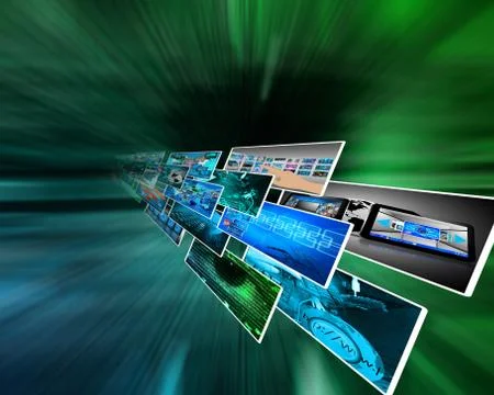 Image perspective Stock Illustration