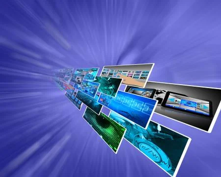 Image perspective Stock Illustration