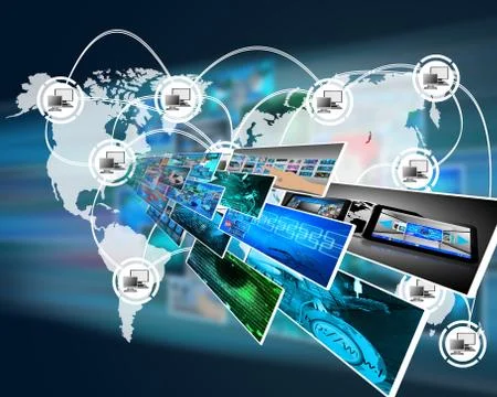 Image perspective Stock Illustration