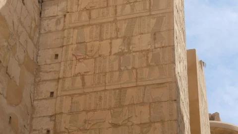 Image of The Pharaohs on The Wall Stock Footage 129229852