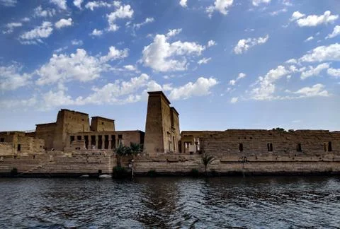 Image of philae temple in Egypt. Stock Photos