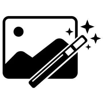 Image photo filter effect icon. filter picture sign. Stock Illustration