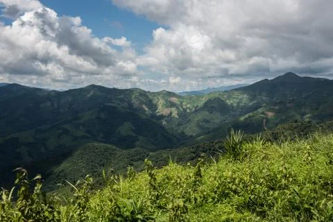 Image of Phoukhoun Mountain Stock Photos