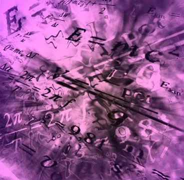 Image of physical technology abstract background. Science wallpaper with scho Stock Illustration