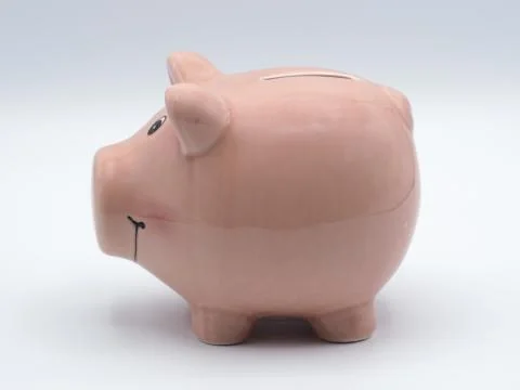 Image of a piggy bank. Stock Photos