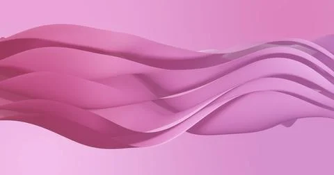 Image of pink gradient layers waving over pink gradient background Fotos de archivo