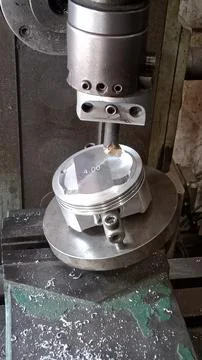 Image Piston Honda CBR Stock Photos