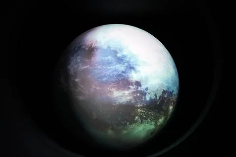 Image of planet earth on black background Stock Photos