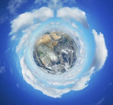 Image of planet earth - elements of this image furnished by nasa イラスト素材
