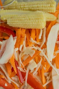 Image of portion of food Stock Photos