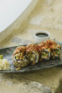 Image of portion of food Stock Photos