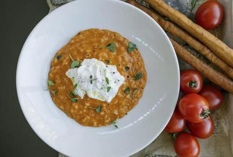 Image of portion of food Stock Photos