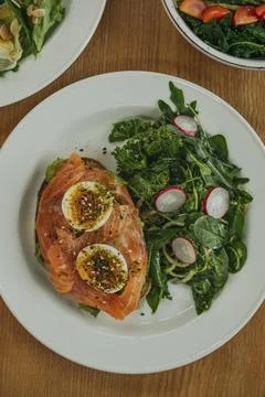 Image of portion of food Foto stock