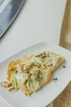 Image of portion of food Foto stock