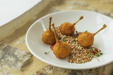 Image of portion of food Foto stock