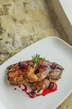 Image of portion of food Foto stock