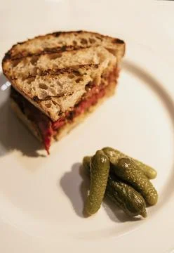 Image of portion of food Stock Photos