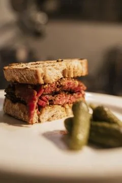 Image of portion of food Foto stock