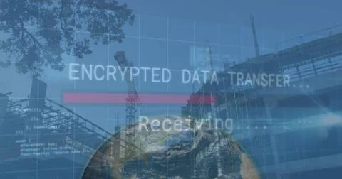 Image of programming language, multiple texts on low angle view of under Stock Photos