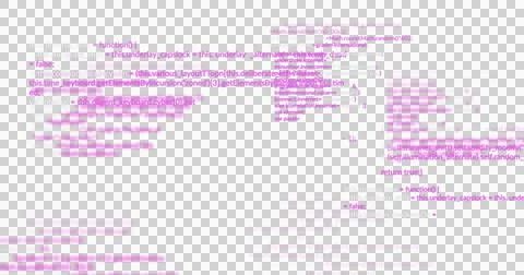 Image of purple and white computer data processing over transparent background Stockillustratie