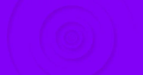 Image of purple concentric circles pulsating on seamless loop Stock Illustration
