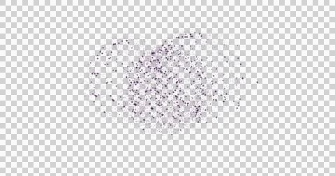 Image of purple fireworks exploding on white background Stock Illustration
