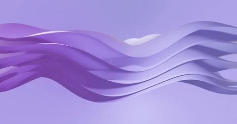 Image of purple gradient layers waving over purple gradient background 스톡 사진