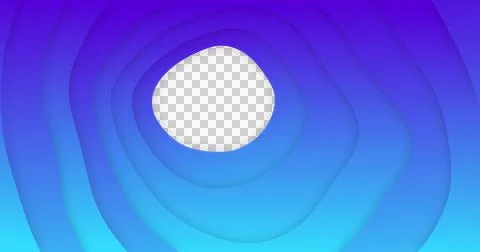 Image of purple gradient lines waving in seamless loop on white background 스톡 일러스트