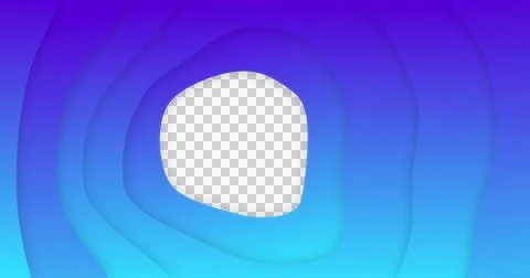 Image of purple gradient lines waving in seamless loop on white background Stock Illustration