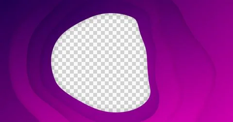 Image of purple gradient lines waving in seamless loop on white background イラスト素材