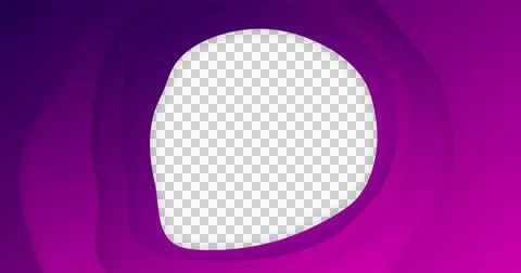Image of purple gradient lines waving in seamless loop on white background 스톡 일러스트