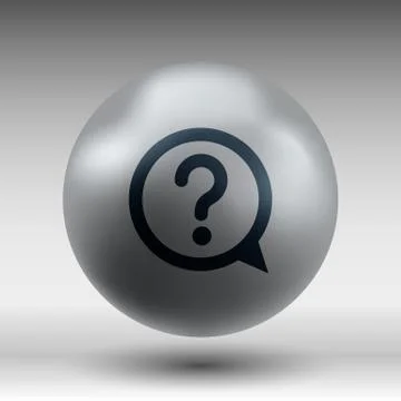 Image question mark icon solution mark symbol business Stock Illustration