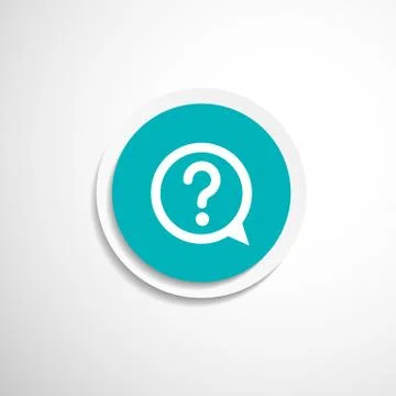 Image question mark icon solution symbol business Illustrazione stock