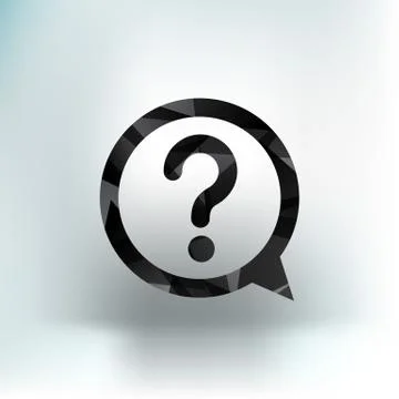 Image question mark icon solution symbol business Illustrazione stock