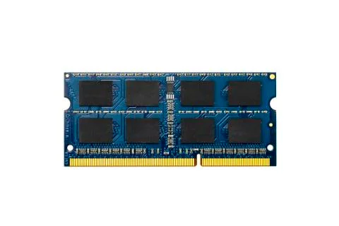 Image of a ram memory on a white background. Equipment and computer hardware. Stock Photos