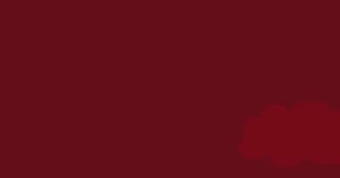 Image of red cloud shape with copy space on dark red background Stock Photos