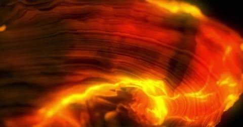 Image of red flames on black background Stock Illustration